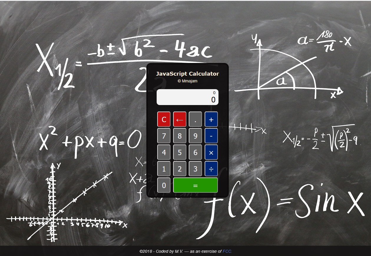 Image-JavaScript-Calculator-project