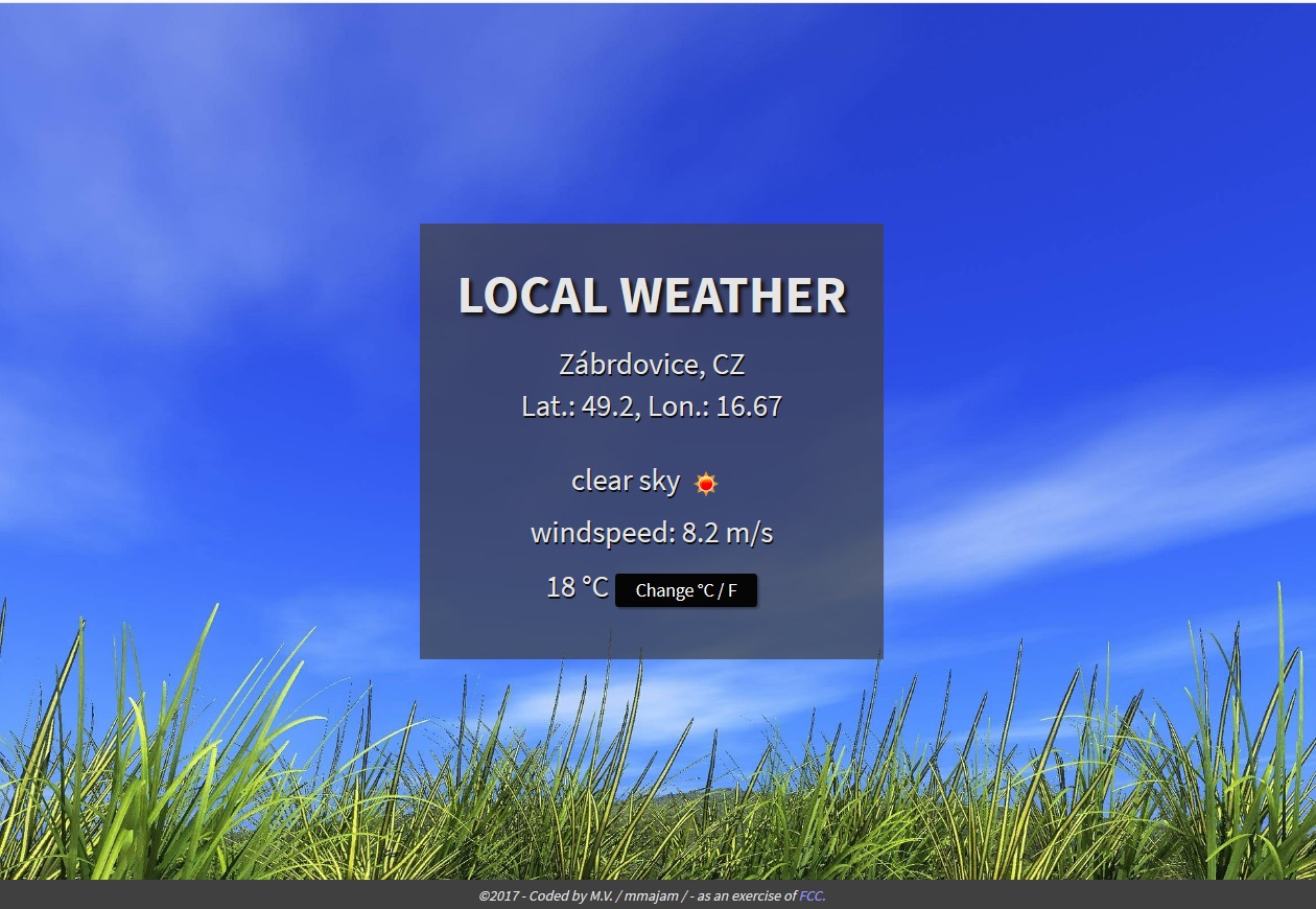 Image-Local-Weather-project